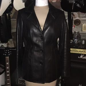 Jones New York Leather Jacket